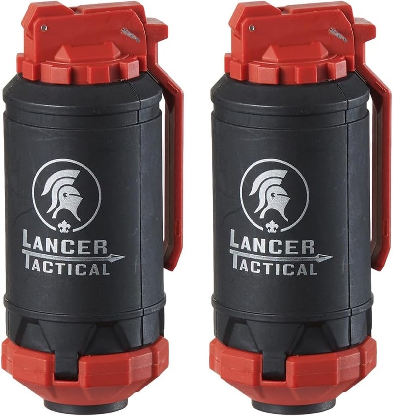 Lancer Tactical - GBR Outdoor 130 Round Spring Powered ABS BB Impact Shower for Airsoft, Pack of 2 - Image 1